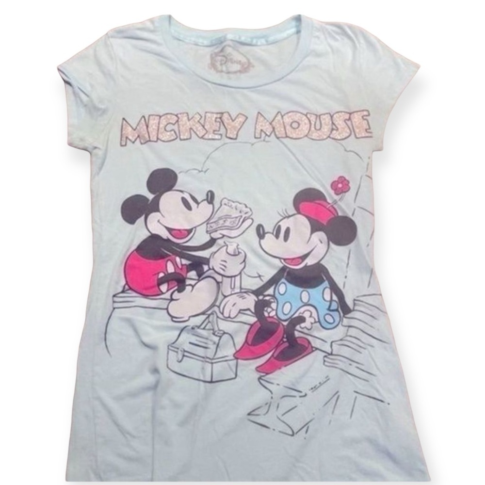 Disney Women’s Mickey and Minnie Classic Shirt Size S